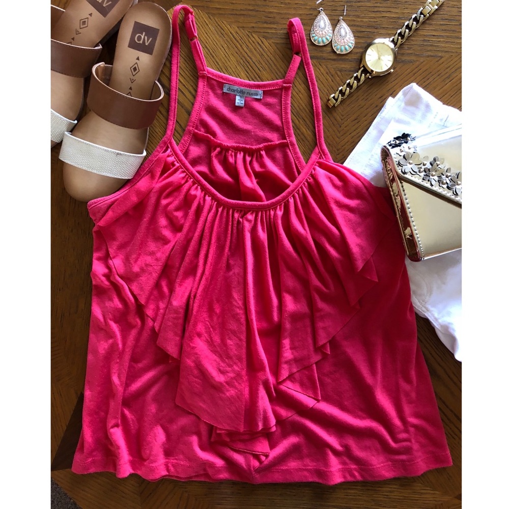 Hot Pink Blouse